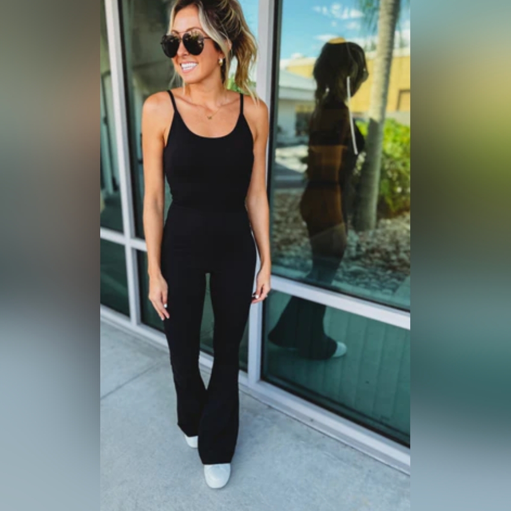 Aritzia Divinity Flare Jumpsuit